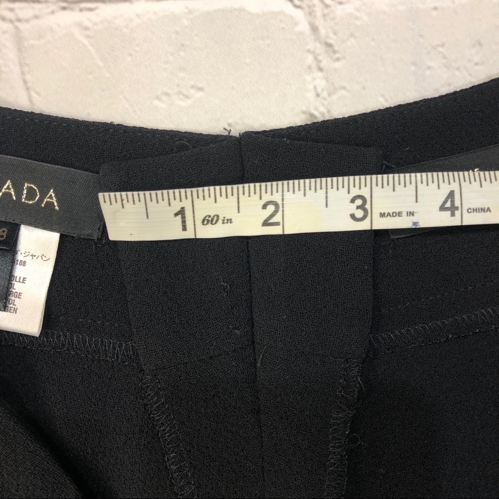 Escada New Pure Wool Dress Pants Black Size 38 Trousers - Picture 12 of 13